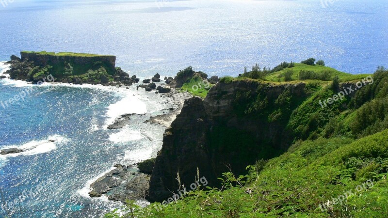 Saipan Island Beach Ocean Commonwealth