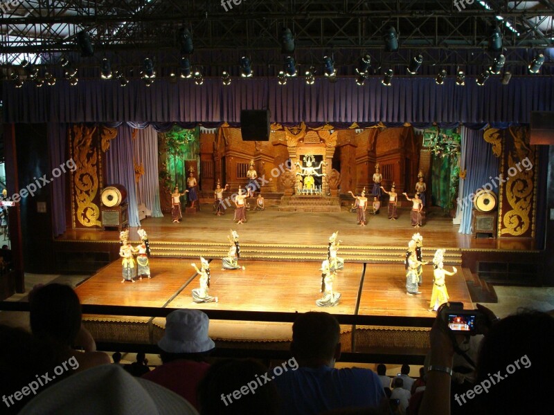 Culture Show Pattaya Thailand Southeast