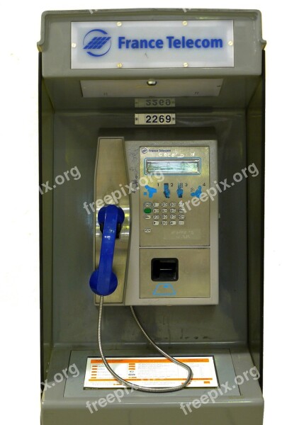 Phone Communication Telephone Line Public Phone Telephone Booth