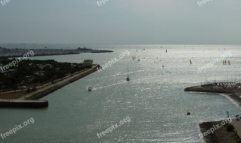 Ocean Boat Panoramic Free Photos