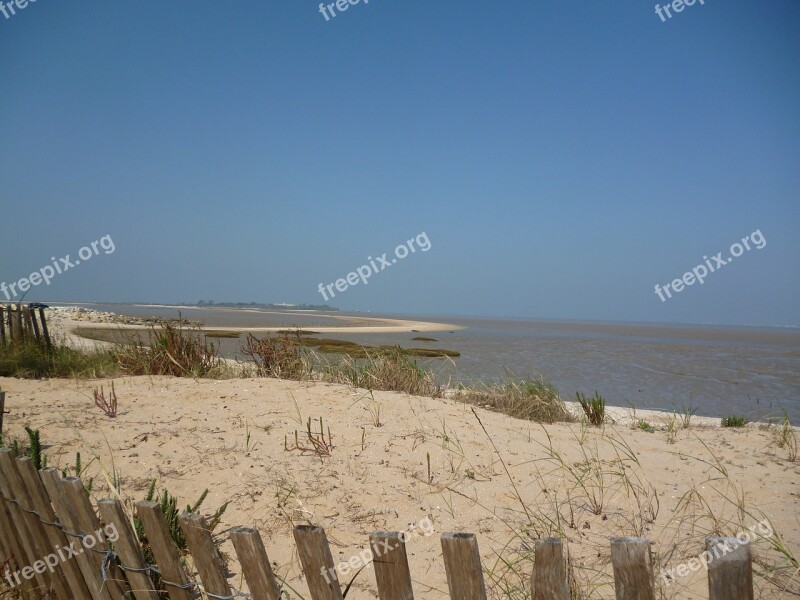 Sand Ocean Sky Free Photos