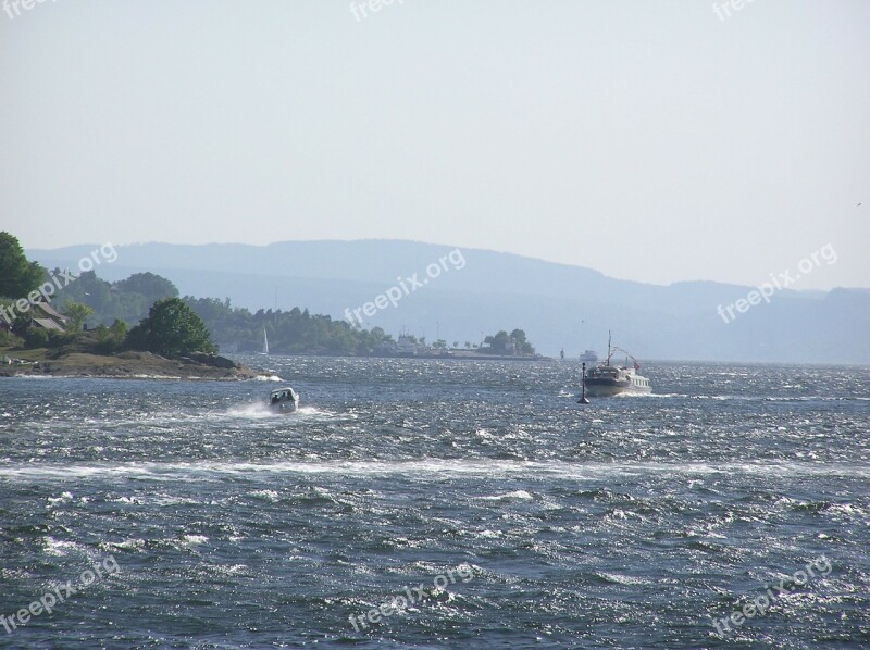 The Oslo Fjord Nesodden Wind Free Photos