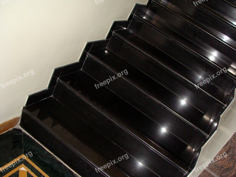 Steps Stairway Stairs Stone Granite