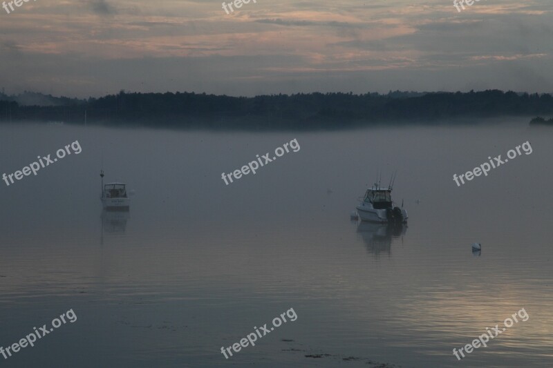 Fishing Boat Water Sea Ocean