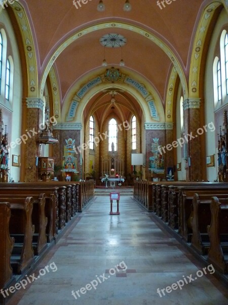 Budapest Hungary Church Padsor Altar