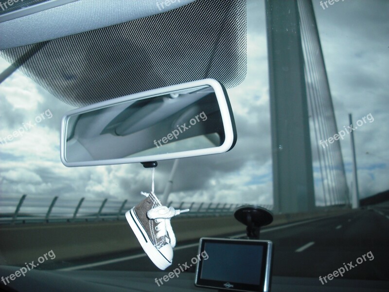 Car Pont Millau Rear View Mirror Free Photos