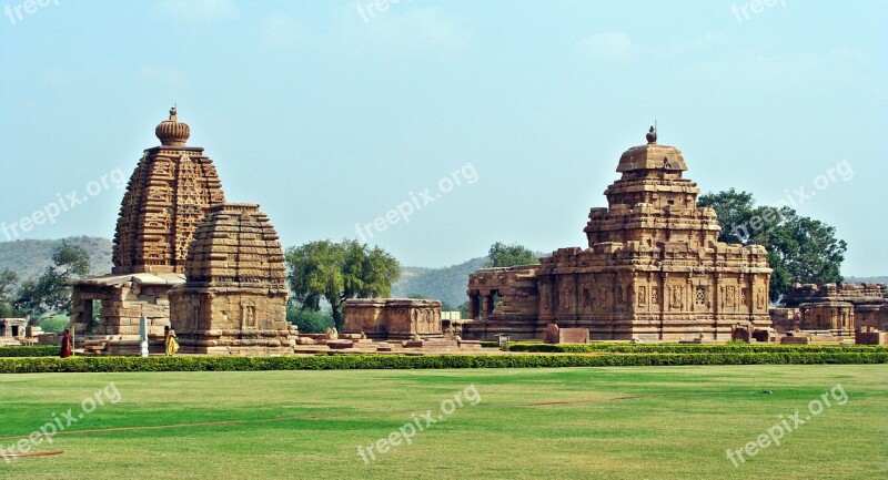 Pattadakal Unesco World Heritage Karnataka India Temples