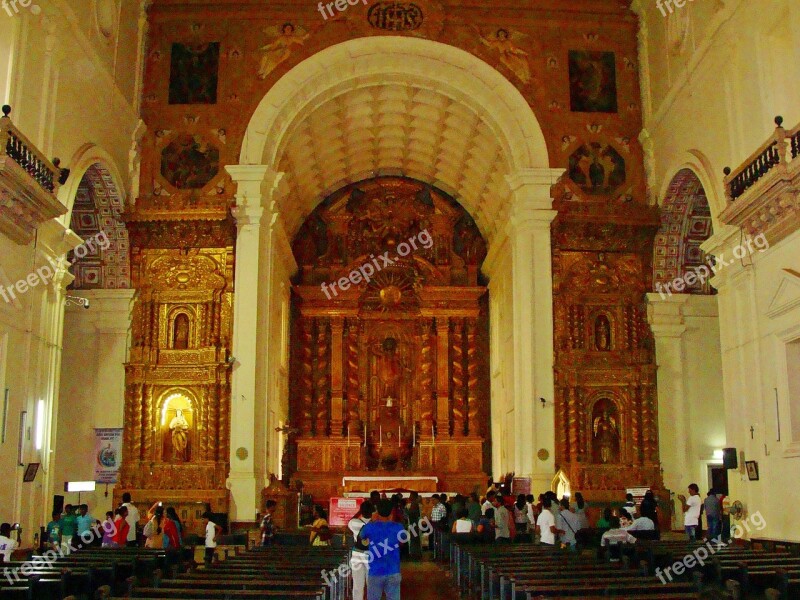 Goa Church Cathedral City Historic Centre