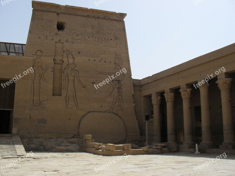 Egypt Temple Nile Free Photos