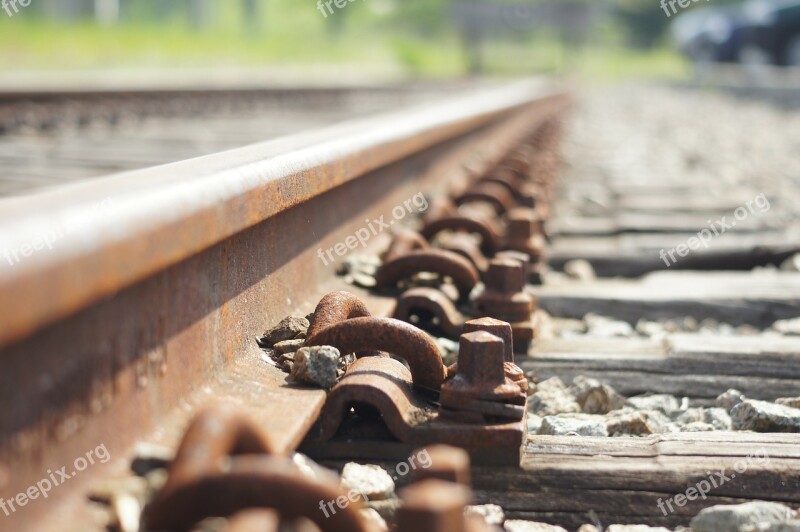 Rails Track Railway Train Free Photos