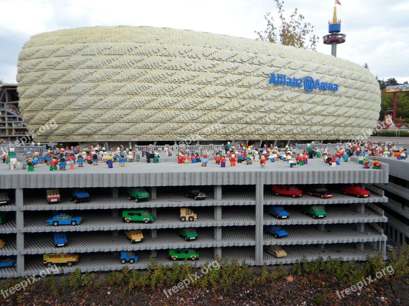 Allianz Arena Football Bayern Munich Legoland Lego