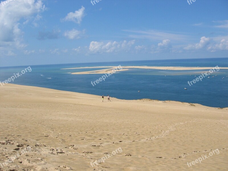 Dune Dune Pyla You Dune Du Pilat France Atlantic Coast