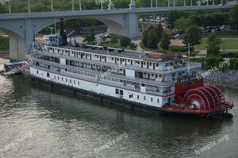 Paddle Steamer Riverboat River Chattanooga Tennessee