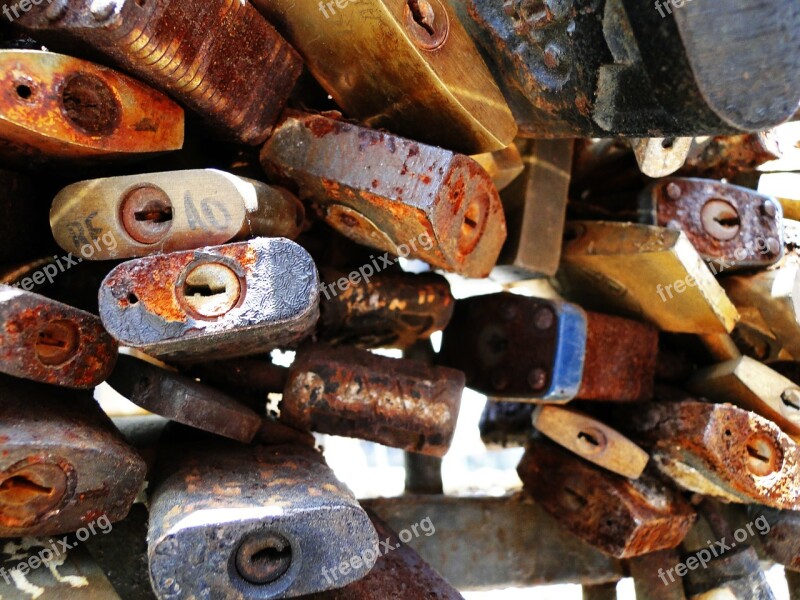 Padlocks Love Passion Like Source