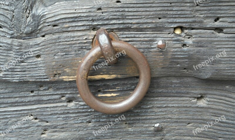 Doorknocker Antique Input Castle Goal