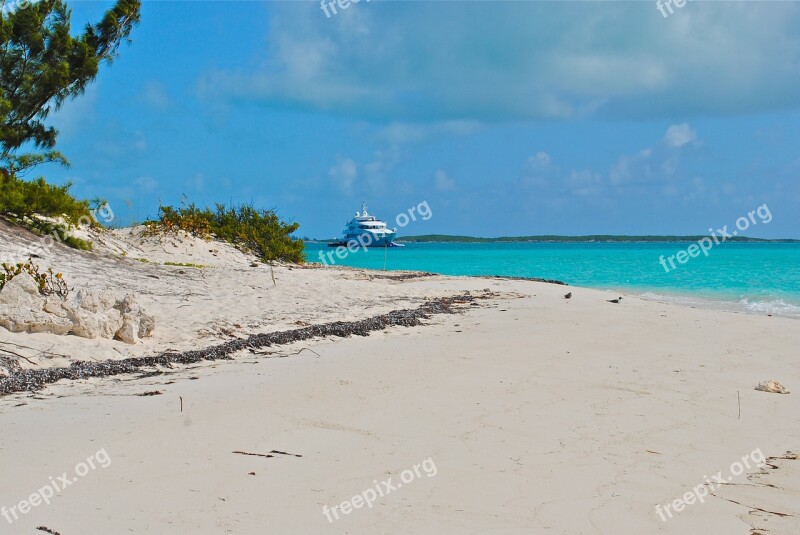 Exumas Bahamas Megayacht Yacht Yachting