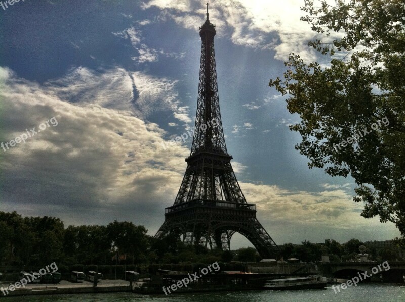 Paris Fr Eiffel French Pyramid