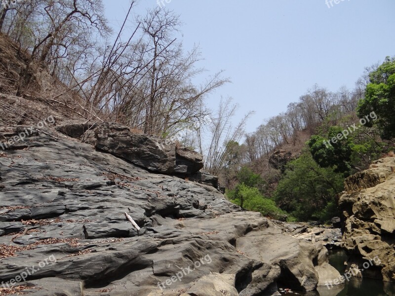 Syntheri Rocks Dandeli Karnataka India Rock