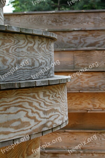 Wood Architecture Decorative Grain Woods