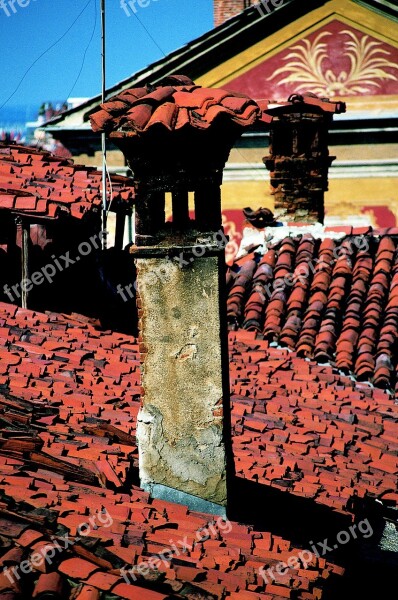 Fireplaces Roof Roofs Facade Renaissance