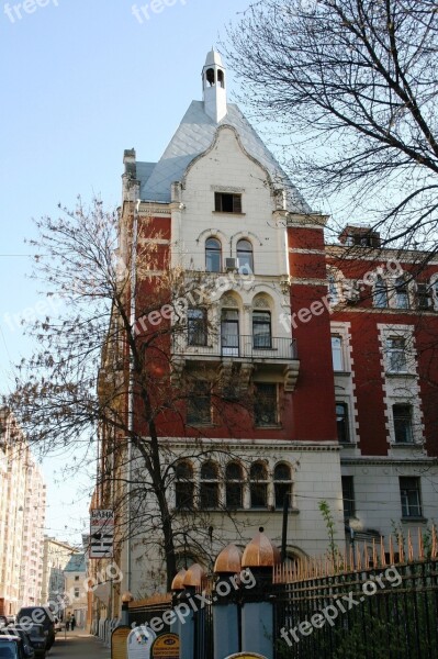 Architecture Russian House Building Brick