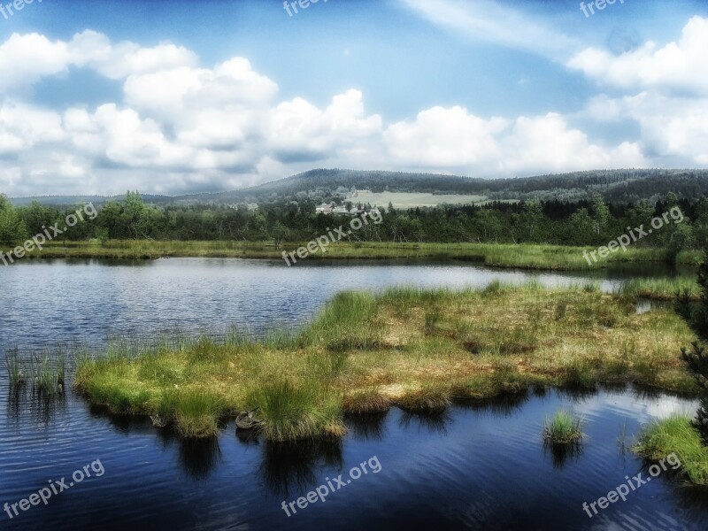 Czech Republic Landscape Scenic Mountains Forest