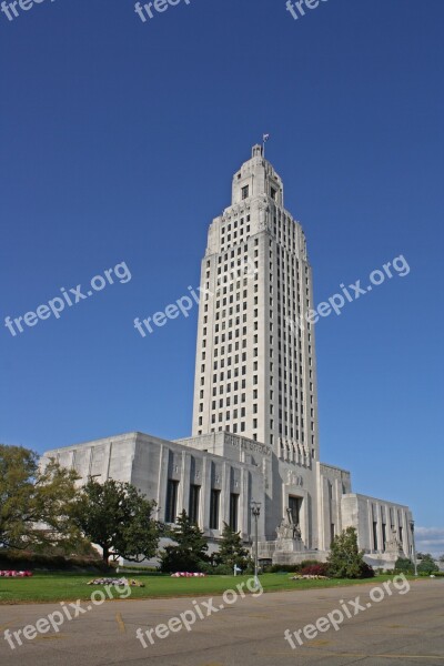 Capitol Building Baton Rouge Louisiana Government