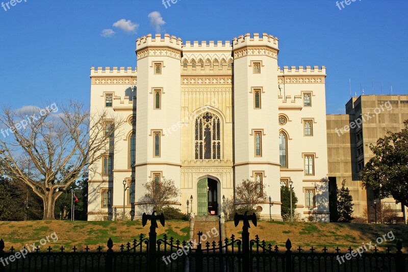 Old State Capitol Castle Baton Rouge Louisiana Government