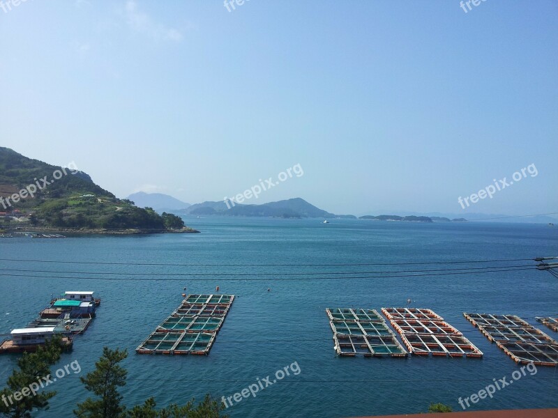 Sea Fishery Landscape Free Photos