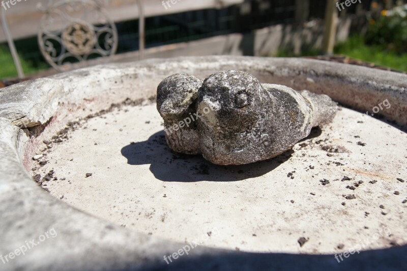 Stone Bird Statue Stone Sculpture Fountain