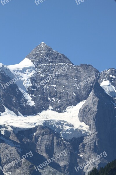 Berner Oberland Alps Mountains Alpine