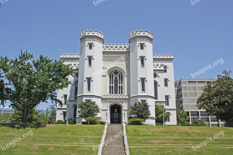 Old State Capitol Mansion Governor Baton Rouge Louisiana