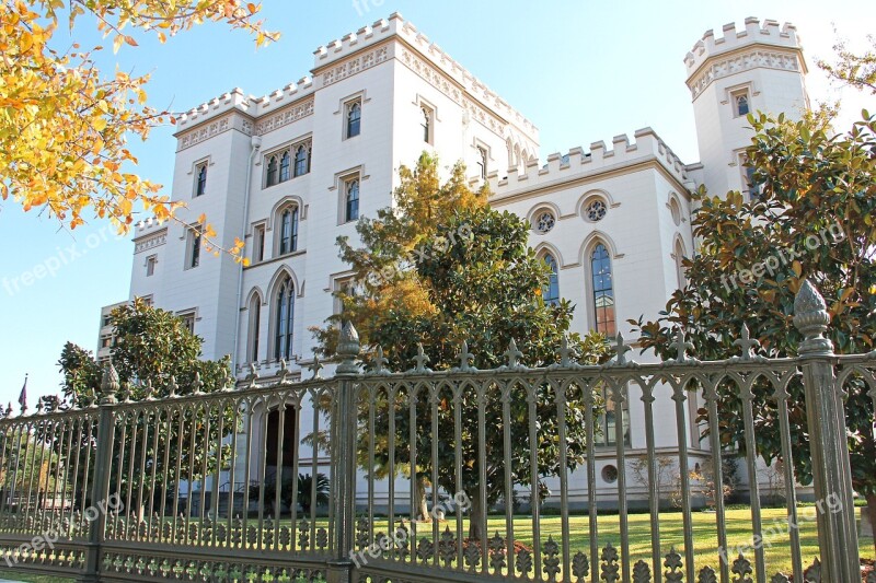 Old State Capitol Mansion Governor Baton Rouge Louisiana