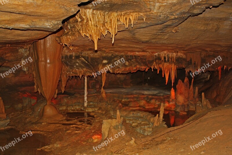 Cavern Tennessee Forbidden Caverns Stalagmites Stalactites