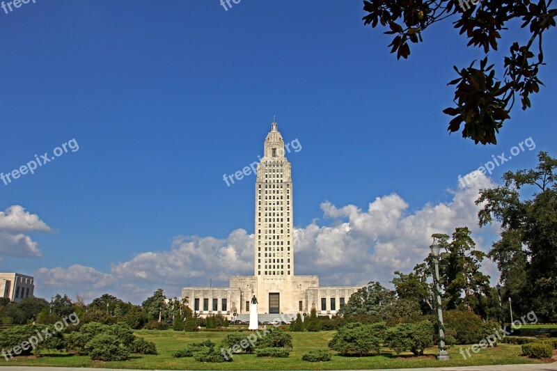 Capitol Building Louisiana Baton Rouge Government