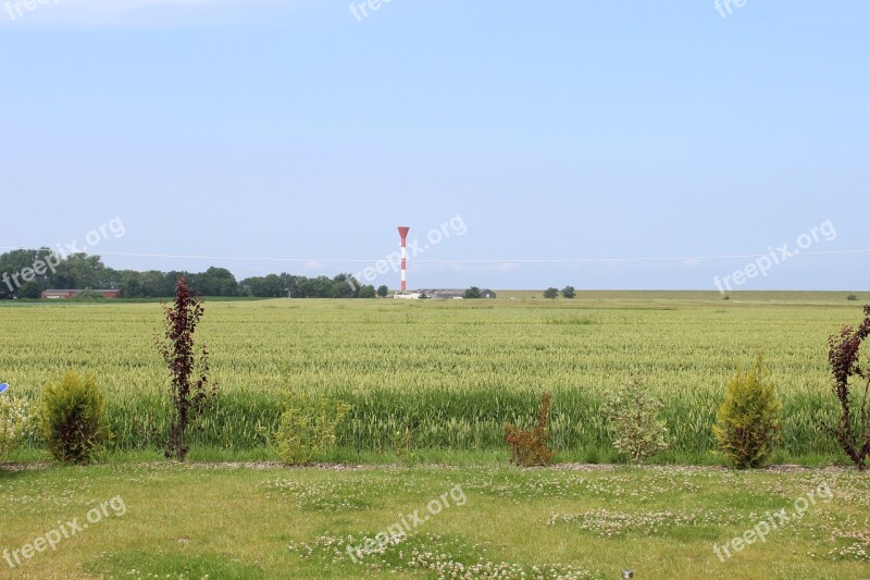 Lighthouse Nature North Sea Sky Free Photos