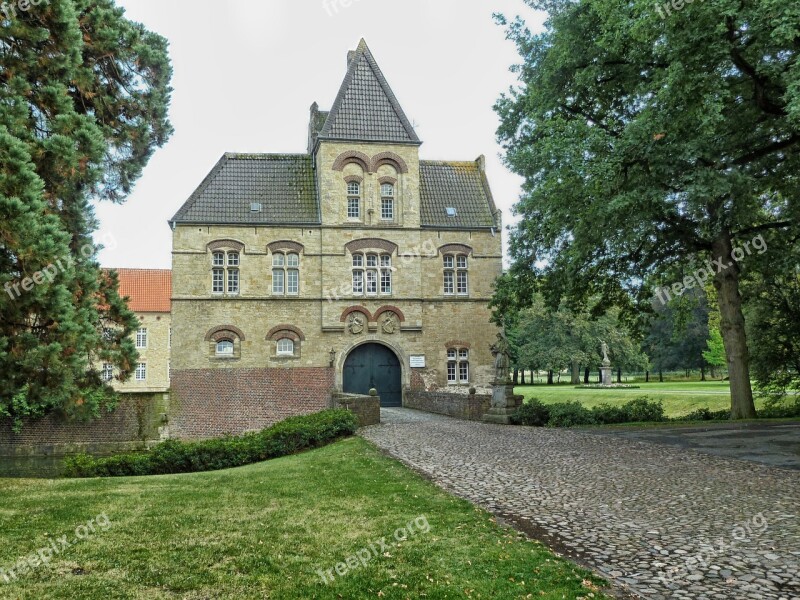 Darfeld Castle Germany Architecture Structure Road