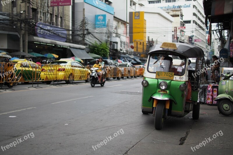 Thailand Bangkok Market China Town Road