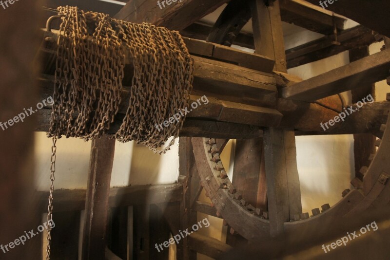 Castle Old Middle Ages Winch Wood