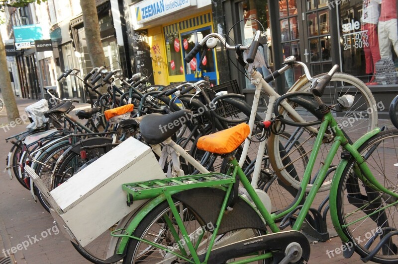 Netherlands Bicycles Summer Vacations Free Photos