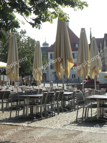 Morgenstimmung Cafe Closed Quiet Peaceful