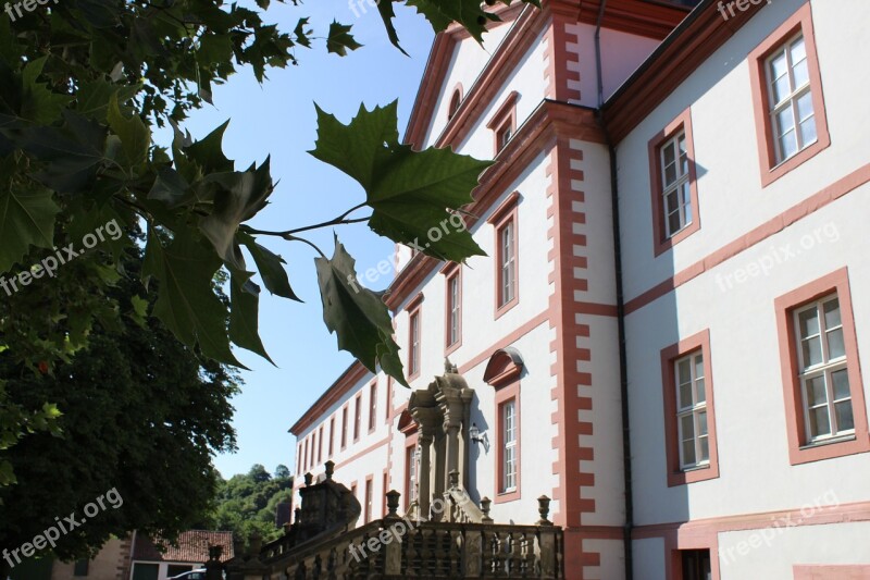 Monastery Resin Building Tree Historically