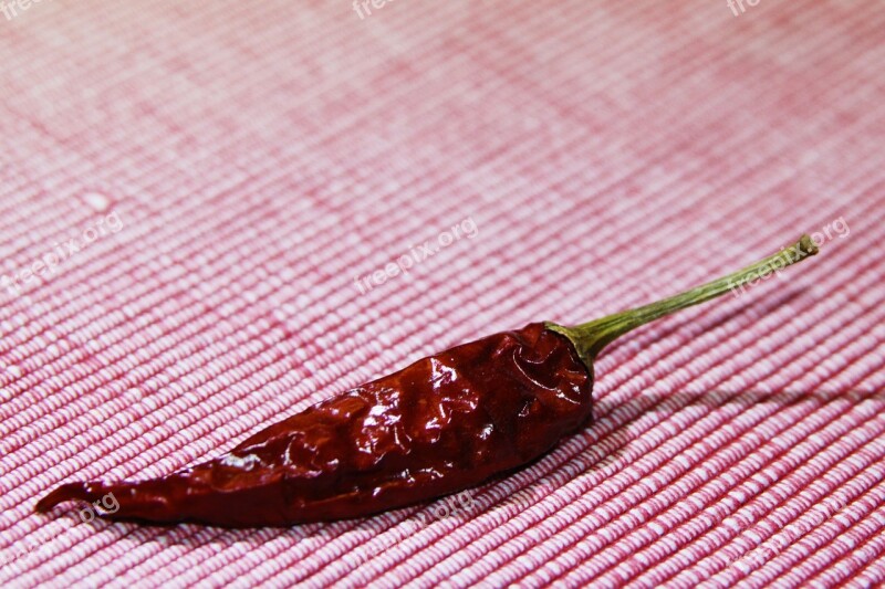 Chili Pod Sharp Red Fiery