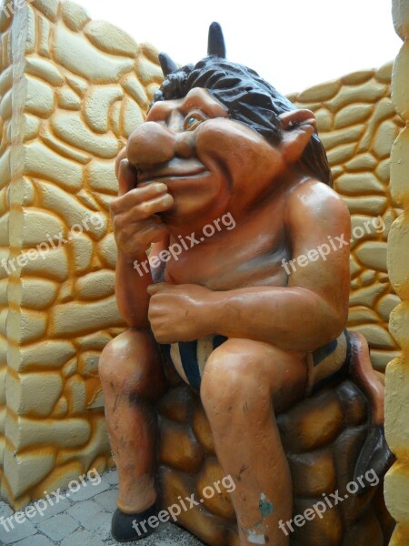 Ravensburger Spieleland Ravensburger Labyrinth Troll Statue