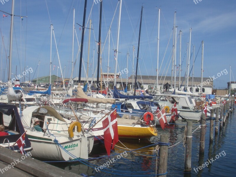 Hundested Denmark Danmark Boats Marina