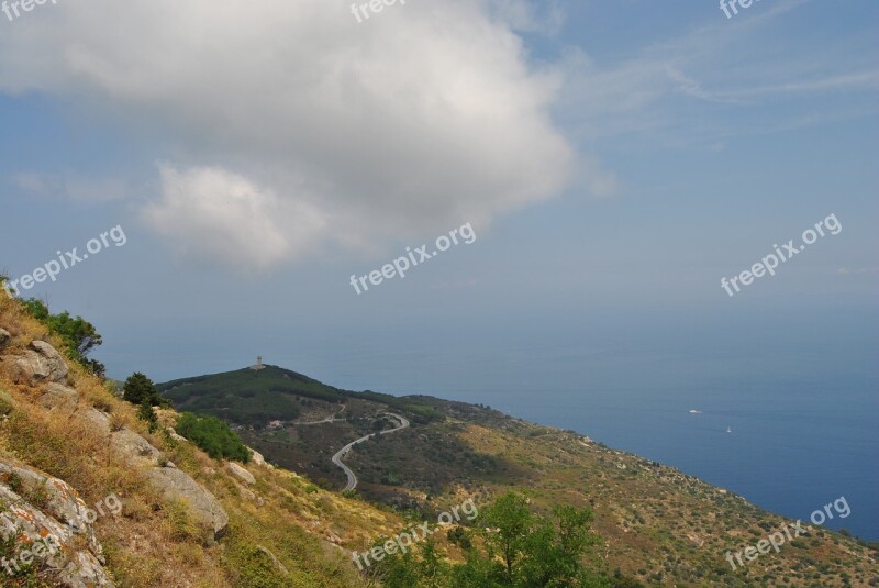 Cloud Sea Lighthouse Landscape Sky