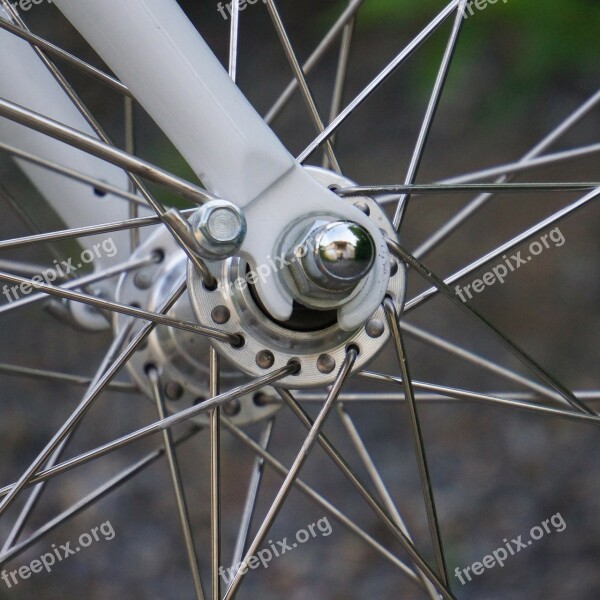 Bicycle Axle Bike Akselli Spoke The Wheel Of The