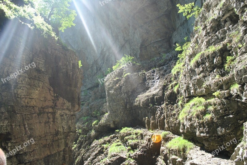 Sun Mountains Sunbeam Rock Free Photos