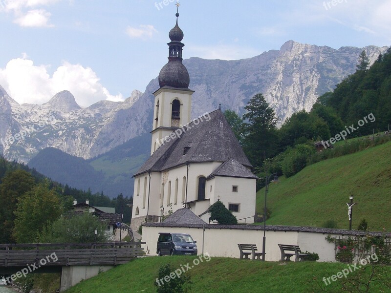 Ramsau Berchdesgadener Land Clouds Free Photos