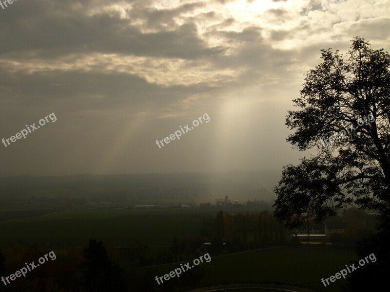 Light Rays Clouds Sunbeam Free Photos